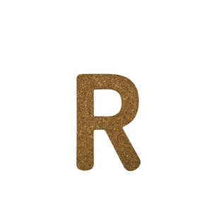 Natural Cork Wall Decorative Letters