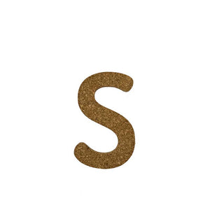 Natural Cork Wall Decorative Letters