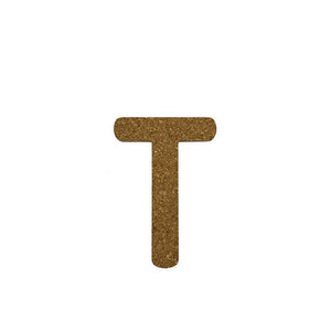 Natural Cork Wall Decorative Letters