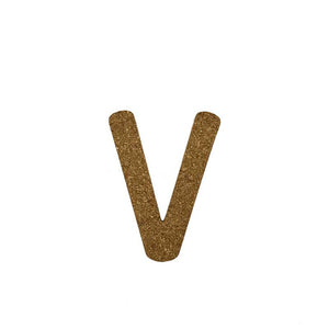 Natural Cork Wall Decorative Letters