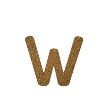 Load image into Gallery viewer, Natural Cork Wall Decorative Letters