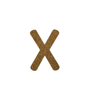 Natural Cork Wall Decorative Letters