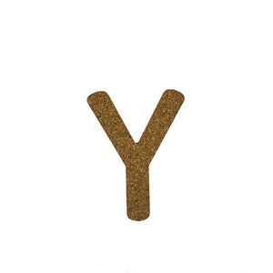 Natural Cork Wall Decorative Letters