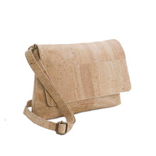 Load image into Gallery viewer, Cork Flap Crossbody Bag