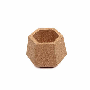 Medium cork planter / plant pot